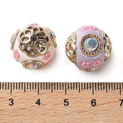 Handmade Polymer Clay Indonesia Beads IPDL-H001-06KCG-1
