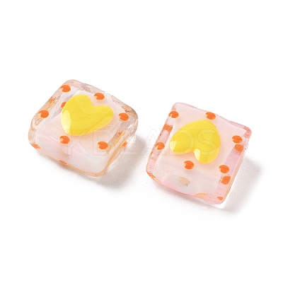 Handmade Lampwork Enamel Beads LAMP-G147-02C-1