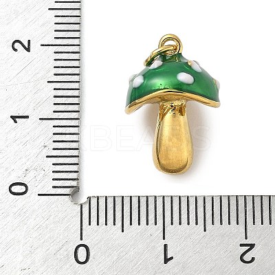 304 Stainless Steel Enamel Pendants STAS-M120-06A-G02-1
