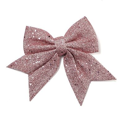 Glitter Foam Bowknot Ornament Accessories FIND-N005-04E-1