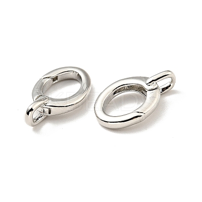 Brass Spring Gate Rings X-KK-G416-59P-1