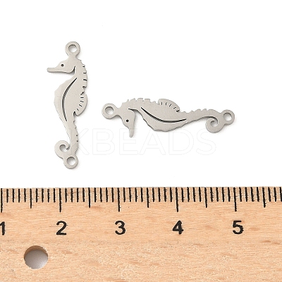 Ocean 201 Stainless Steel Laser Cut Sea Animals Connector Charms STAS-P428-03B-P-1
