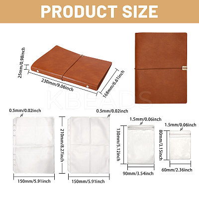 PVC Card Photo Albums AJEW-WH0596-186A-1