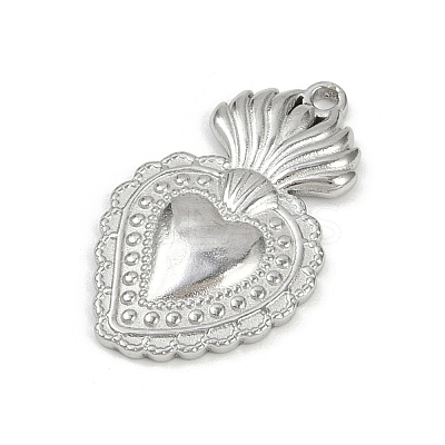 304 Stainless Steel Pendants LS-STAS-P390-02D-P-1
