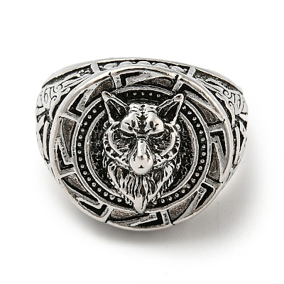 Alloy Wolf Finger Rings LS-PW23022244392-1
