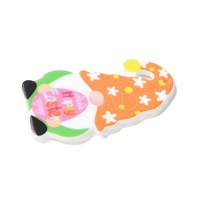 Printed Acrylic Pendants OACR-V004-02G-1