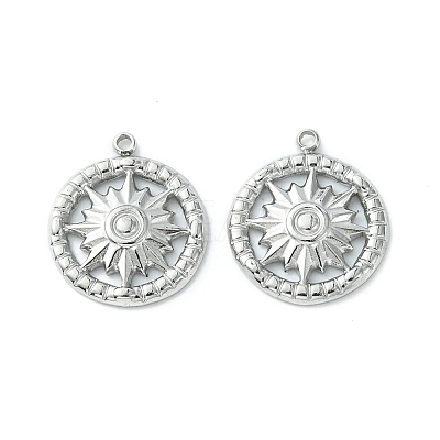 Non-Tarnish 304 Stainless Steel Charms STAS-L269-012P-1