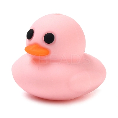 Duck Food Grade Silicone Focal Beads SIL-Q030-05C-1