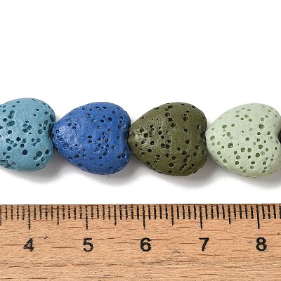 Natural Lava Rock Beads Strands G-N0114-A40-1