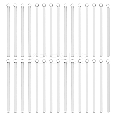 nicraftale 30Pcs 304 Stainless Steel Pendants STAS-UN0053-16-1