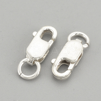 925 Sterling Silver Lobster Claw Clasps STER-S002-60-1