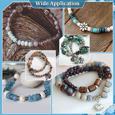480Pcs 12 Styles Alloy Beads FIND-PH0028-82A-1
