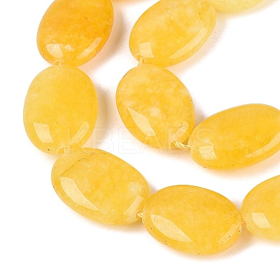 Dyed Natural White Jade Beads Strands G-N370-01A-13-1