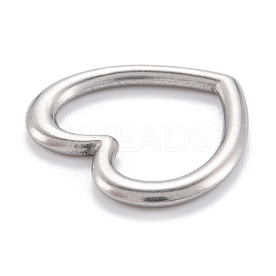 Non-Tarnish 304 Stainless Steel Linking Rings STAS-M291-01B-P-1