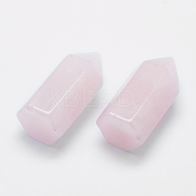 Natural Rose Quartz Pointed Beads G-G760-K20-1