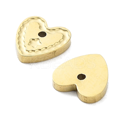 Ion Plating(IP) 316L Surgical Stainless Steel Charms STAS-D029-07G-1