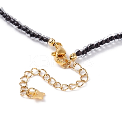 Star & Moon Pendant Necklaces Set for Teen Girl Women NJEW-JN03738-01-1