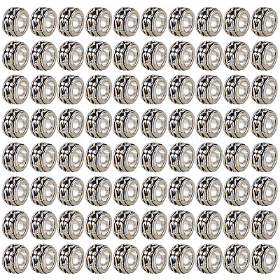 240Pcs Tibetan Style Alloy Beads TIBE-PA0001-03-1