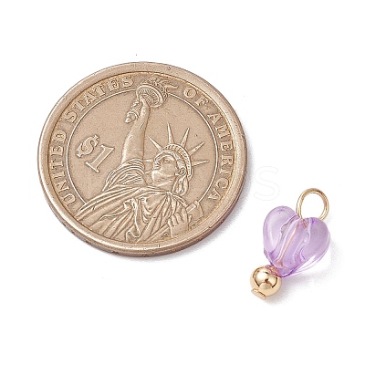 Transparent Acrylic Pendants PALLOY-JF03346-1
