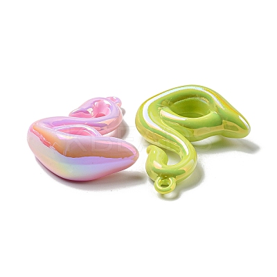 UV Plating Acrylic Pendants PACR-C006-22-1