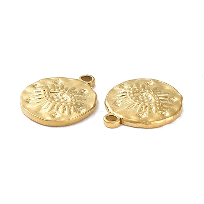 Ion Plating(IP) 304 Stainless Steel Pendant Rhinestone Settings STAS-P324-37G-1