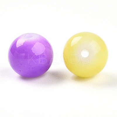 Baking Paint Glass Beads X1-DGLA-Q020-8mm-M01-1