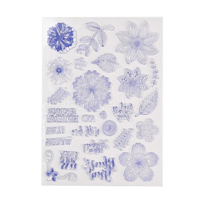 Plastic Stamps DIY-F053-01E-1