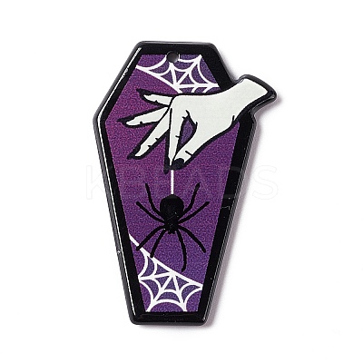Printed Acrylic Pendants SACR-F003-01G-1