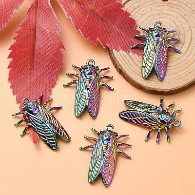 Plated Alloy Pendants FIND-YW0001-65-1