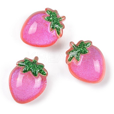 Transparent Epoxy Resin Fruit Decoden Cabochons CRES-P035-05A-1