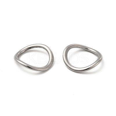 Non-Tarnish 304 Stainless Steel Linking Rings LS-STAS-F283-01P-1
