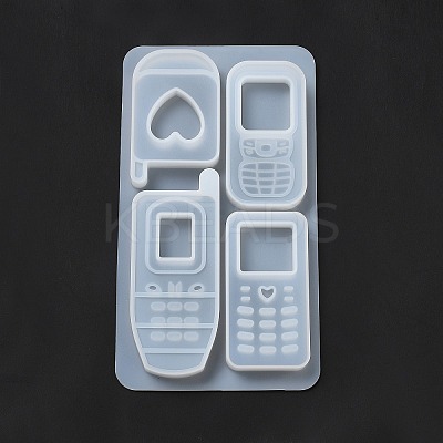 Phone DIY Silicone Quicksand Molds LS-DIY-G079-06A-1