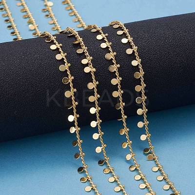 Handmade Brass Curb Chains CHC-E020-05G-1