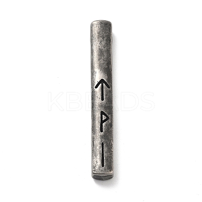 Retro 304 Stainless Steel Pendants STAS-V008-32AS-06-1