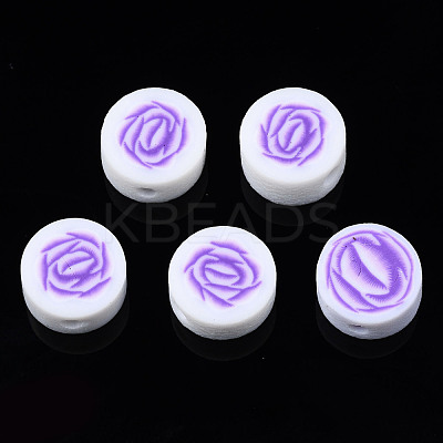 Handmade Polymer Clay Beads CLAY-N008-041E-1