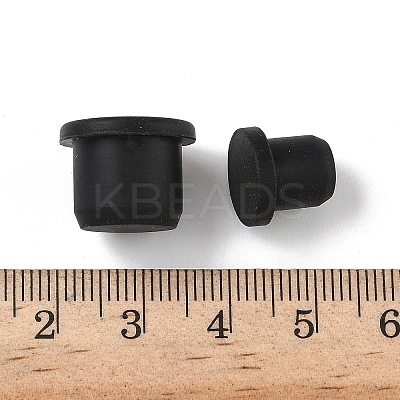 40Pcs 5 Style Silicone Hole Plugs AJEW-GF0008-05B-1