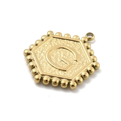 201 Stainless Steel Pendants STAS-R227-01H-G-1