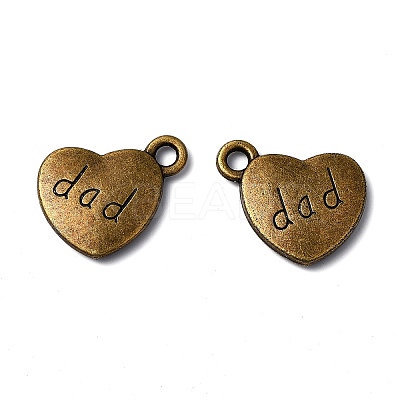 Tibetan Style Alloy Family Charms LS-X-TIBEP-5414-AB-FF-1