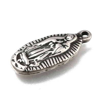 304 Stainless Steel Pendants STAS-L284-05AS-1