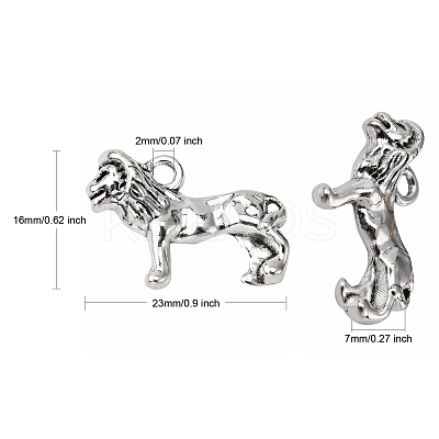Tibetan Style Alloy Pendants LF9364Y-1