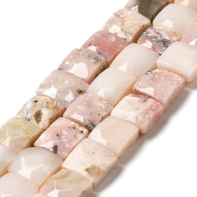 Natural Pink Opal Beads Strands G-G980-06-1
