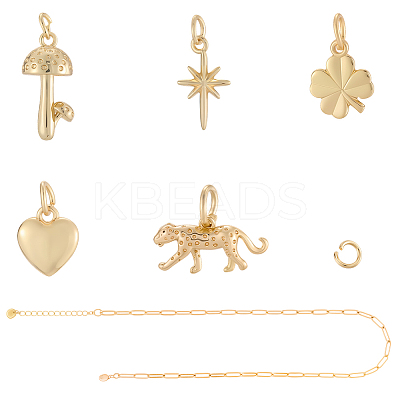 DIY Necklaces Making Kits DIY-BBC0002-72-1