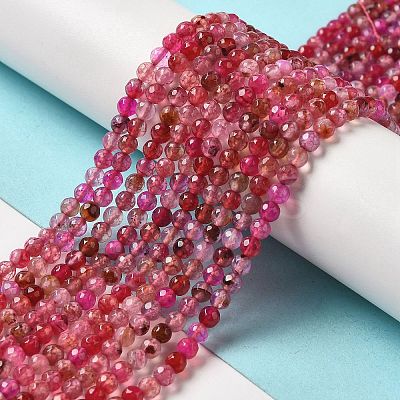 Natural Agate Beads Strands G-G079-A01-01-1