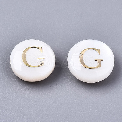 Natural Freshwater Shell Beads SHEL-S266-12G-1