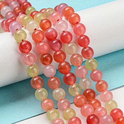 Natural Agate Beads Strands G-Z041-A01-01-1