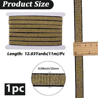 11M Polyester Elastic Ribbon DIY-GF0011-58A-03-1