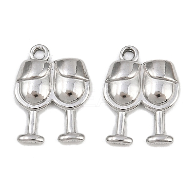 304 Stainless Steel Pendants X-STAS-L303-18P-1