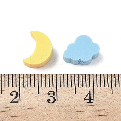 Handmade Polymer Clay Beads CLAY-P005-09-1