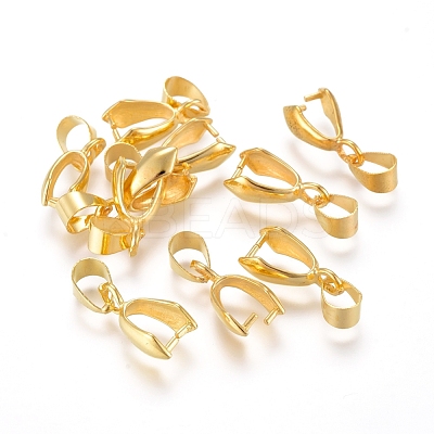 Brass Pinch Bails X-KK16-G-1