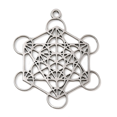 Non-Tarnish 201 Stainless Steel Pendants STAS-B049-11P-1
